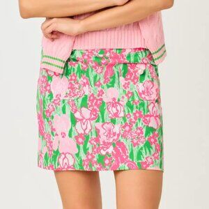 New With Tags Lilly Pulitzer Luxletic Monica Pearl Skort size 4